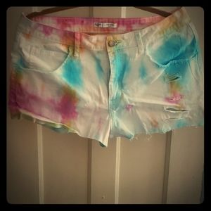 Tye sye shorts